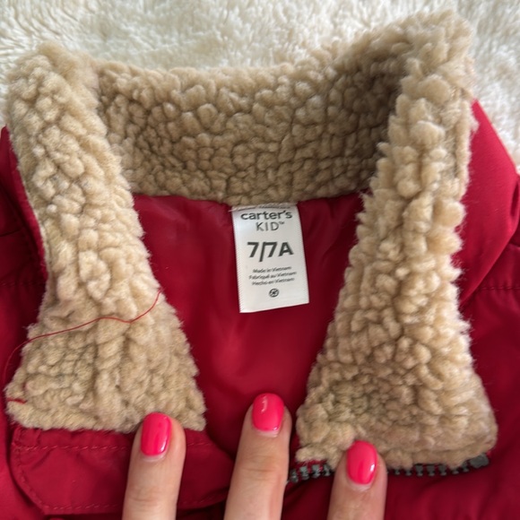 🐠Carters fleece colored Vest - Picture 2 of 3
